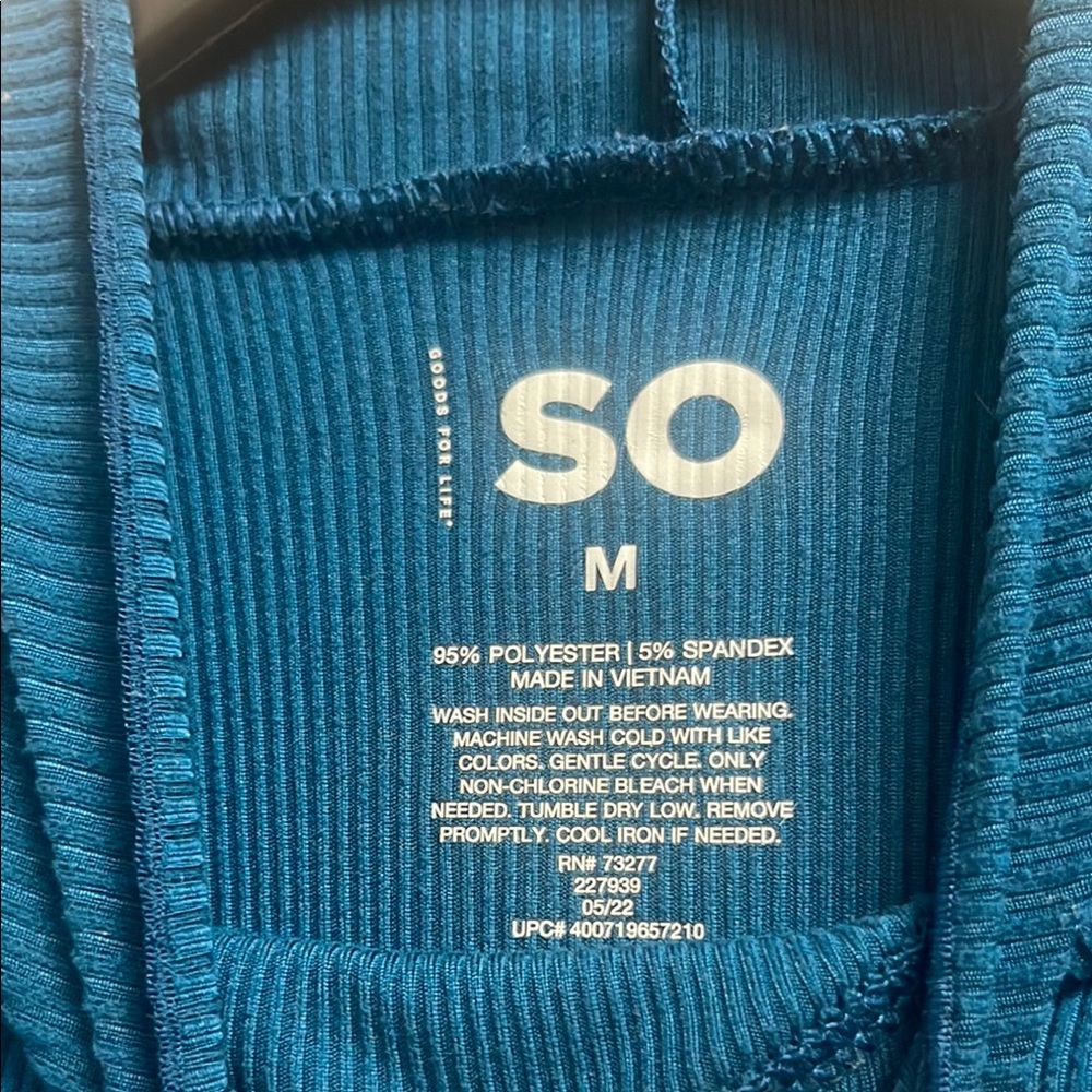 Elegant Blue Long Sleeve Women's Top - Picture 4 of 6